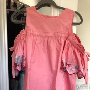 NWOT Loft Trim Lace Blouse